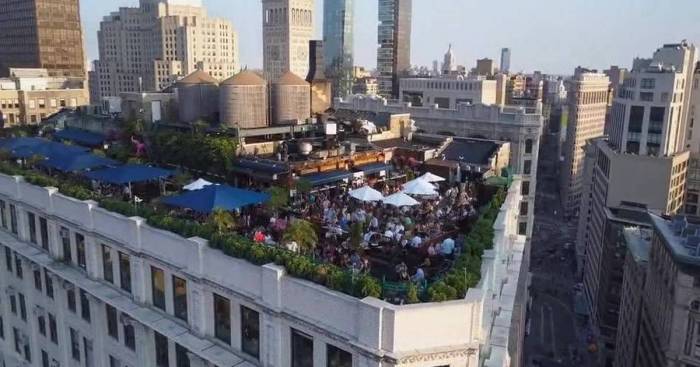 York rooftop 230 fifth bar nyc city party igloo winter igloos ny restaurant top events bars clubs garden club heated